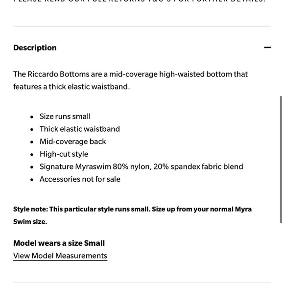 Myra Swim ‘Riccardo’ Bottoms in Cedar - Picture 7 of 10